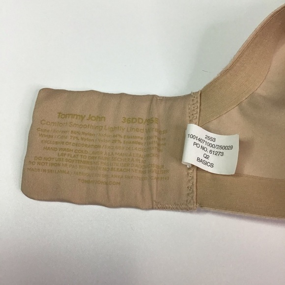 Tommy John Comfort Smoothing Lightly Lined Wireless Bra Size 36DD. - Picture 6 of 6